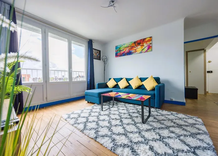 Lägenhet Bel Cosy Et Lumineux, Gare Sncf *